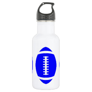Bouteille D'eau Joueur de football / entraîneur Blue Footballs Bou