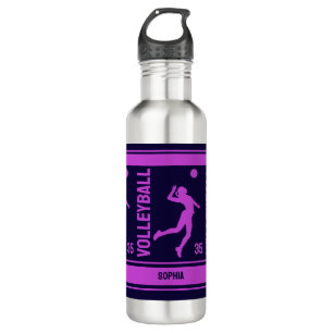 Bouteille D'eau Joueuse de volleyball fille, volleyball fille anni