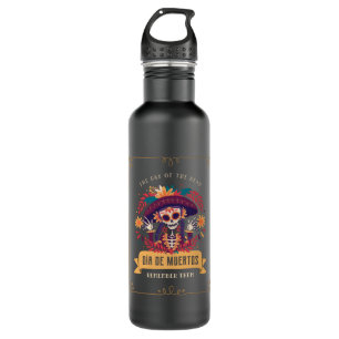 Bouteille D'eau Jour des morts de Dia de muertos