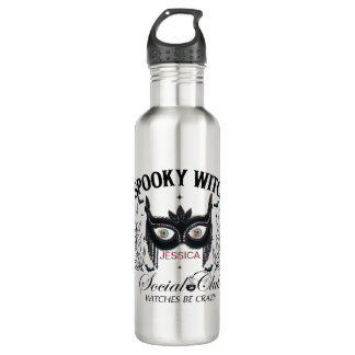 Bouteille D'eau Jour éffrayant D'Halloween Sorcière 30E Anniversai
