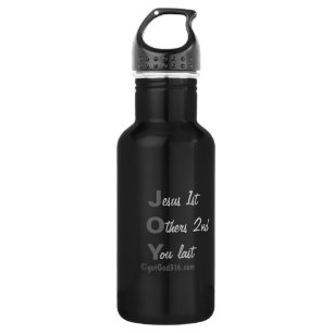 Bouteille D'eau JOY gotGod316.com Liberty