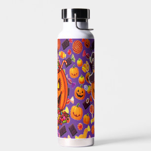Bouteille D'eau Joyeuse oeuvre Citrouille d'Halloween