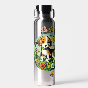Bouteille D'eau Joyeux chien Beagle