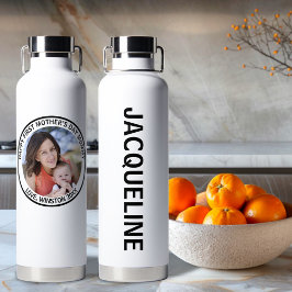 Bouteille D'eau Joyeux Fête des Mères Maman Photo personnalisée & 