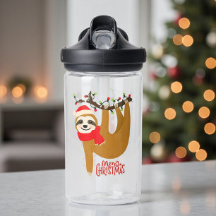 Bouteille D'eau Joyeux Noël Sloth Jote Holidays