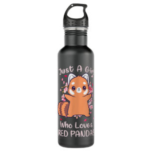 Bouteille D'eau Just A Girl Who Loves Red Pandas 
