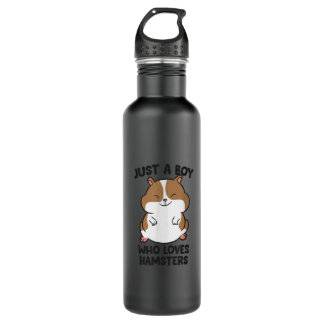 Bouteille D'eau Juste un garçon qui aime les hamsters