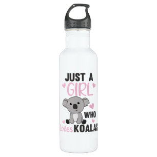 Bouteille D'eau Juste Une Fille Qui Aime Koalas Cute Koala Ours