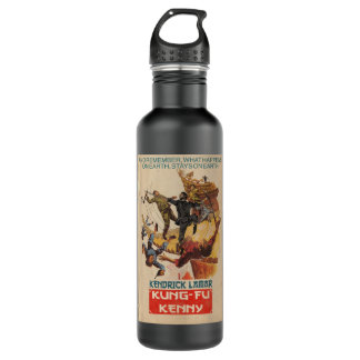 Bouteille D'eau Kendrick    LamarKung Fu Kenny Parodie Classique T