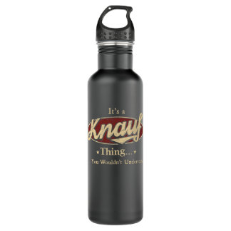 Bouteille d'eau Knauf, Bouteille d'eau Knauf