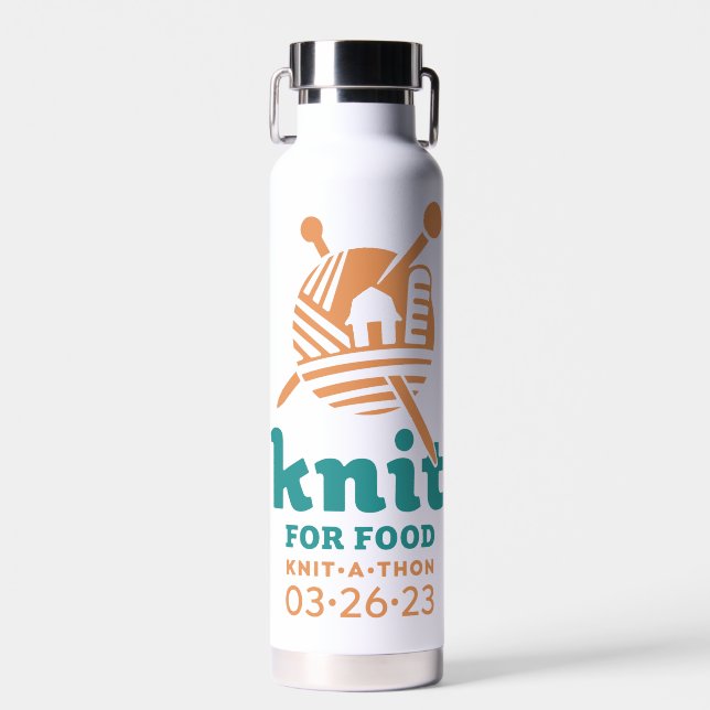 Bouteille D'eau Knit for Food Water Bottle (Avant)
