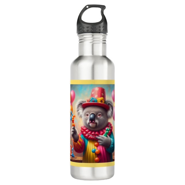 Bouteille D'eau Koala Clown (Devant)
