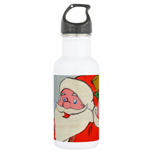Bouteille D'eau Kurdish Santa (Devant)