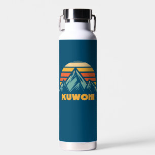 Bouteille D'eau Kuwohi Caroline du Nord Tennessee Retro Turquoise