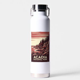 Bouteille D'eau La beauté du parc national de l'Acadie