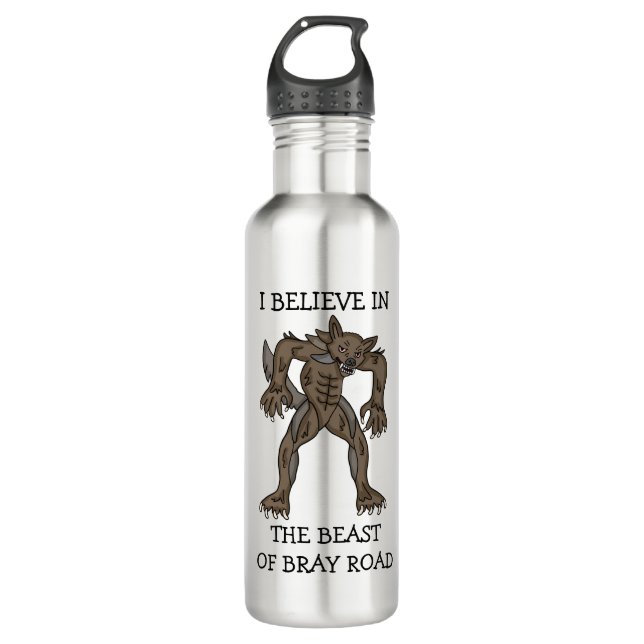 Bouteille D'eau La bête de Bray Road (Devant)