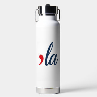 Bouteille D'eau LA pour Kamala Harris. BLANCHE