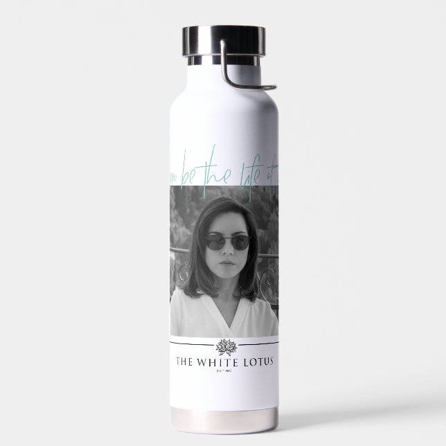 Bouteille D'eau La vie du Parti - Le Lotus Blanc (Gauche)