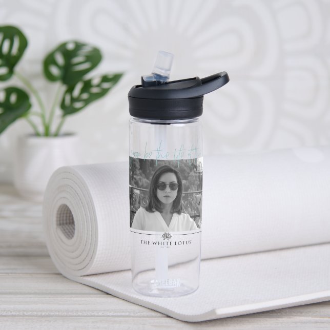Bouteille D'eau La vie du Parti - Le Lotus Blanc (Yoga)