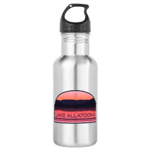 Bouteille D'eau Lac Allatoona Géorgie Sunrise rouge