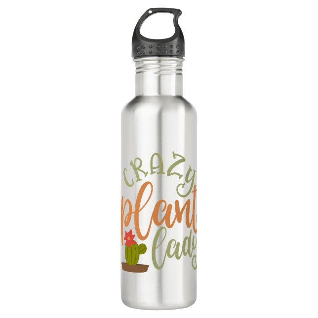 Bouteille D'eau Lady Grand Plante-Lover Plante (Devant)