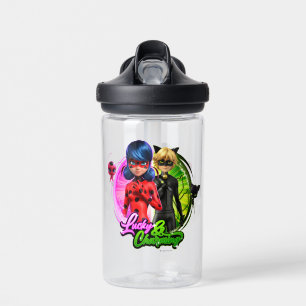 Bouteille D'eau Ladybug & Cat Noir   Lucky & Charming
