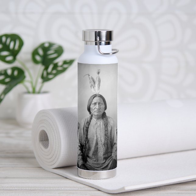 Bouteille D'eau Lakota Leader assis Bull Amérindien (Yoga)