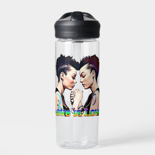 Bouteille D'eau L'amour est l'amour Fierté lesbienne