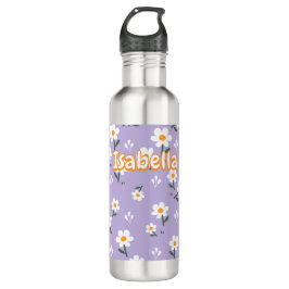 Bouteille D'eau Lavender Daisy Floral Pattern