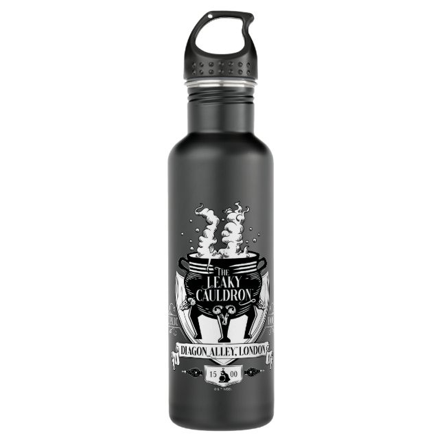 Bouteille D'eau LE CAULDRON™ Shop Graphic LEAKY (Devant)