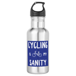 Bouteille D'eau Le cyclisme est ma santé
