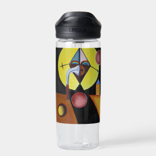 Bouteille D'eau Le docteur de la peste - Peinture à l'huile
