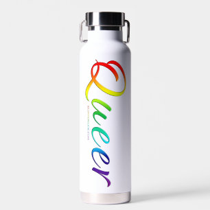 Bouteille D'eau Le mot unique expressif et étrange de SlipperyJoe