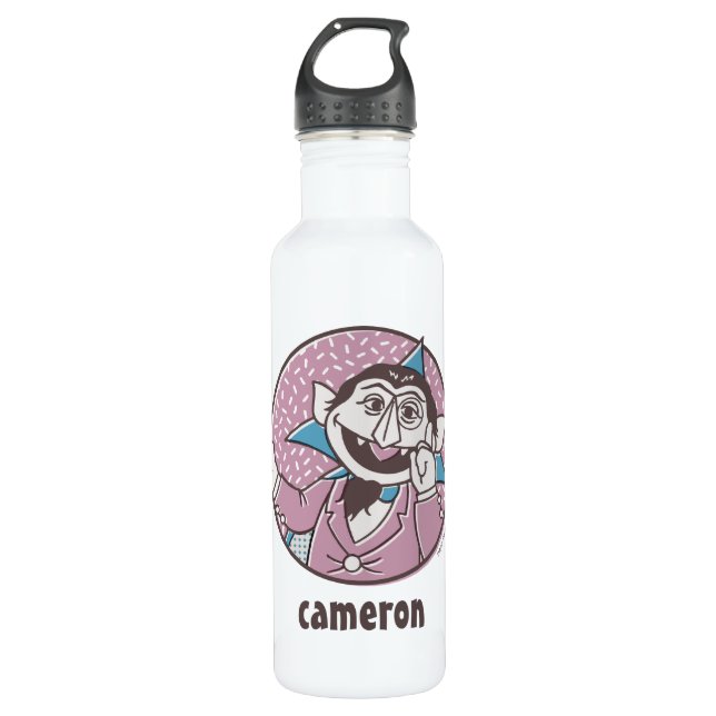 Bouteille D'eau Le nombre | Vous Pouvez Toujours Compter Sur Moi (Devant)