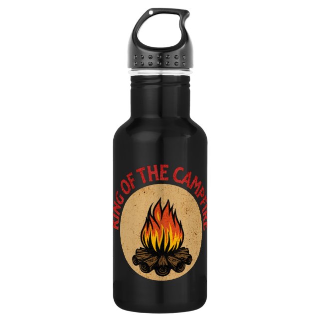 Bouteille D'eau Le Roi Du Feu De Campagne (Devant)