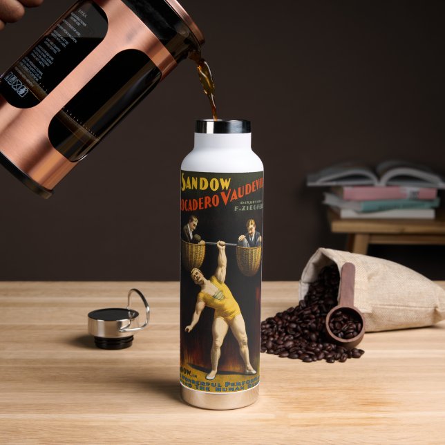 Bouteille D'eau Le Sandow Eugen Sandow Vaudeville Weightlifter (Gym)