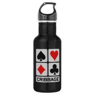 Bouteille D'eau Lecteur Cribbage personnalisé