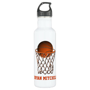 Bouteille D'eau Lecteur de basket-ball personnalisé Nom Liberty Bo