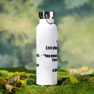 Bouteille D'eau Léo Amusement et conception inspirante pour usage 