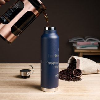 Bouteille D'eau Léo Design Amusant et Inspirant pour un Usage Quot