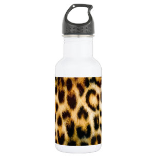 Bouteille D'eau Leopard Cheetah Imprimer la fourrure