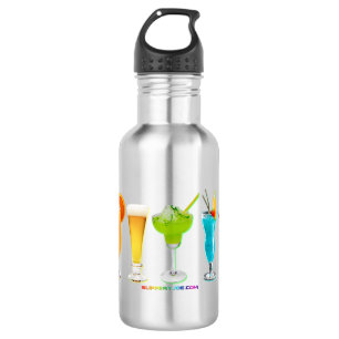 Bouteille D'eau Les cocktails alcoolisés de SlipperyJoe pour la co