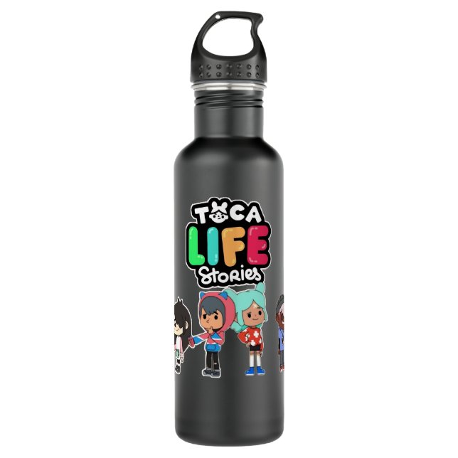 Bouteille D'eau Les Gens M'Appelent Toca Enfant Boca Cadeau Conviv (Devant)