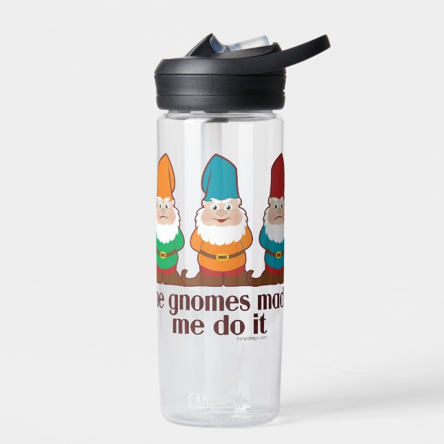 Bouteille D'eau Les Gnomes M'Ont Fait Faire Ça CamelBak (Gauche)
