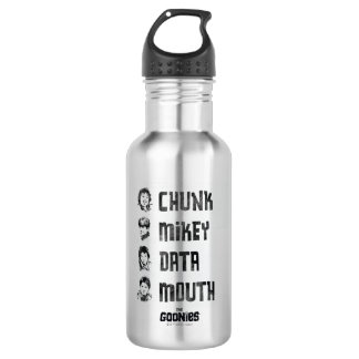 Bouteille D'eau Les Goonies | Couche, Mikey, Données, Bouche