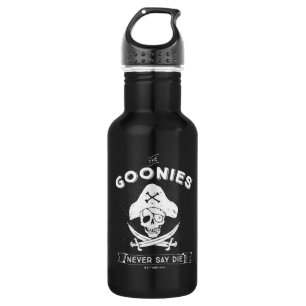Bouteille D'eau Les Goonies "Ne jamais dire mourir" Pirate Badge