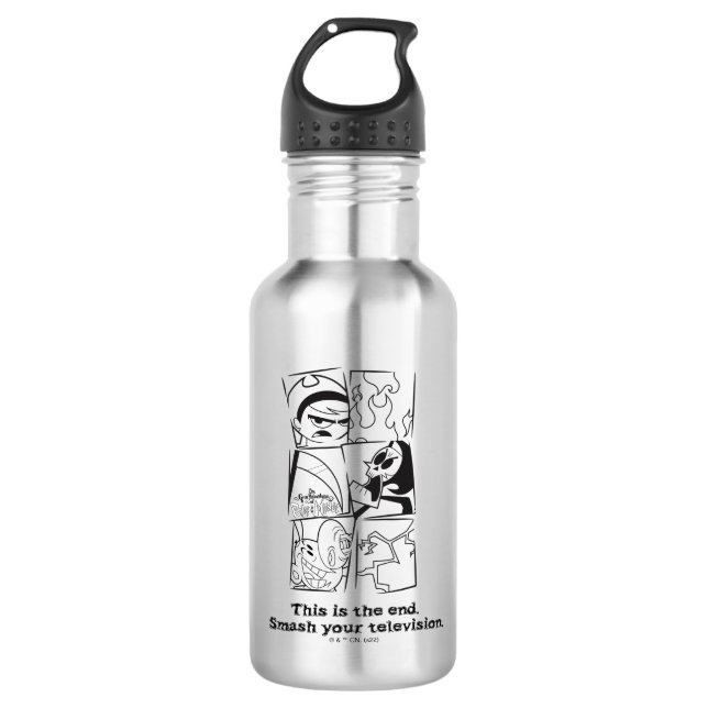 Bouteille D'eau Les Grandes Aventures de Billy & Mandy - La Fin (Devant)
