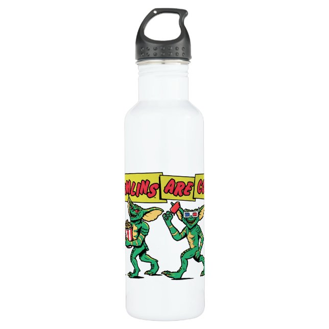 Bouteille D'eau Les Gremlins™ arrivent (Devant)