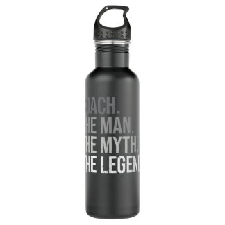 Bouteille D'eau Les Hommes Entraînent L'Homme Le Mythe La Légende 
