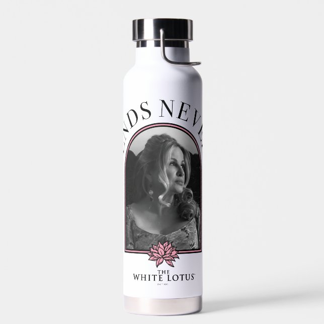 Bouteille D'eau Les légendes ne meurent jamais - Le Lotus Blanc (Gauche)